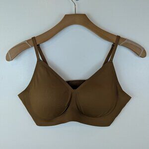 Seamless Brown EBY Bra EUC